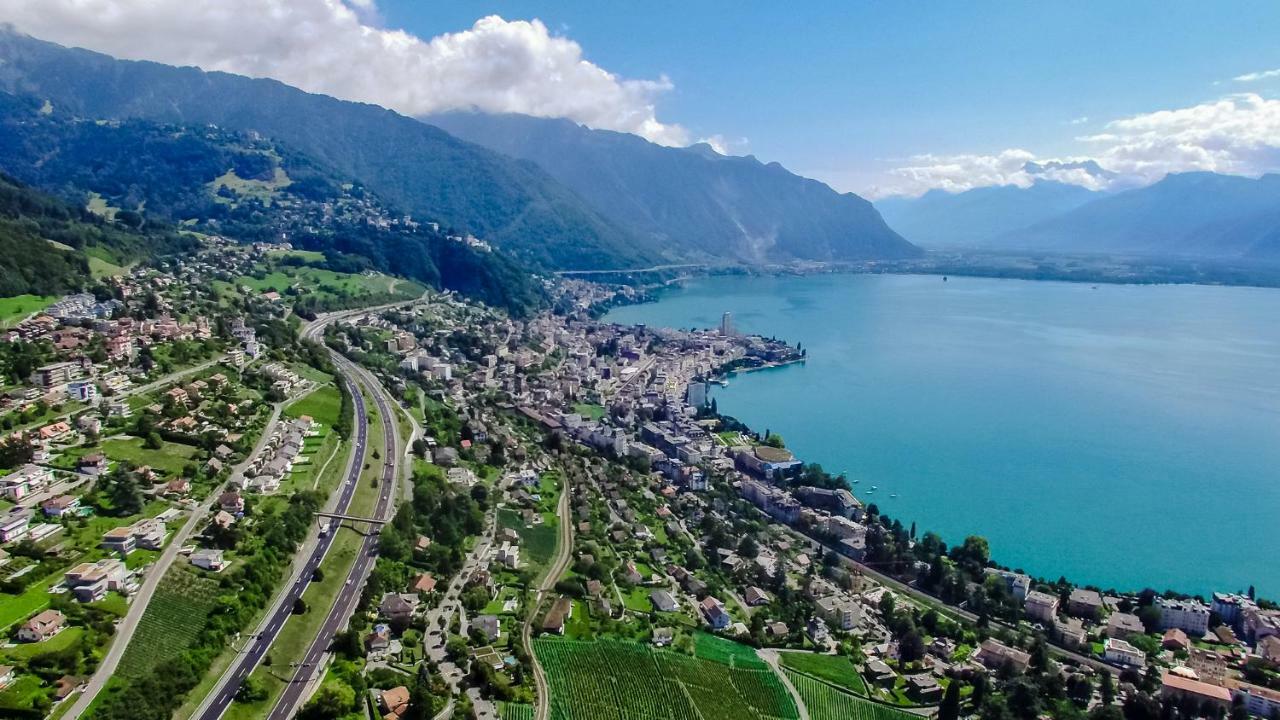 Chateau Du Chatelard Montreux Exteriör bild